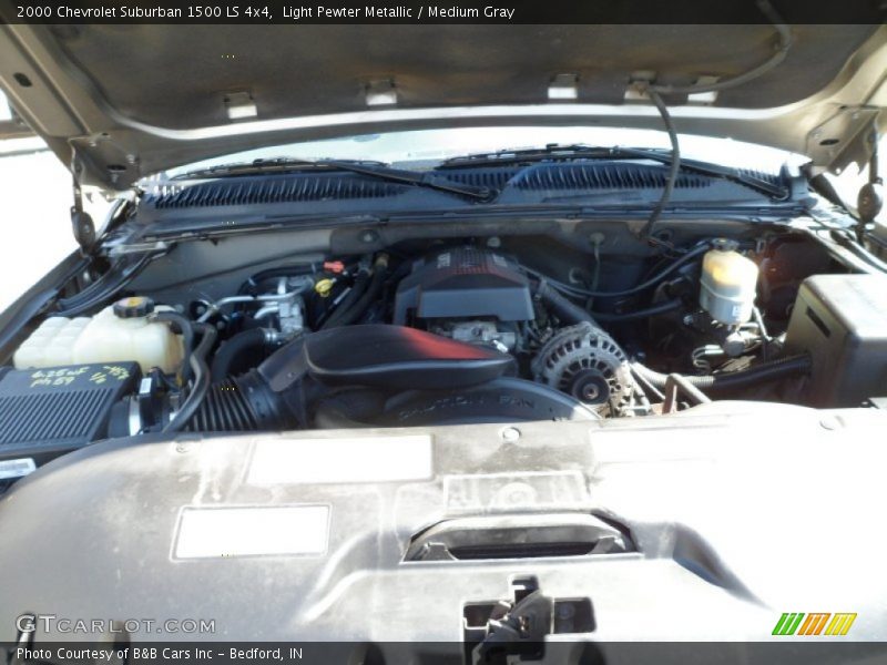 Light Pewter Metallic / Medium Gray 2000 Chevrolet Suburban 1500 LS 4x4