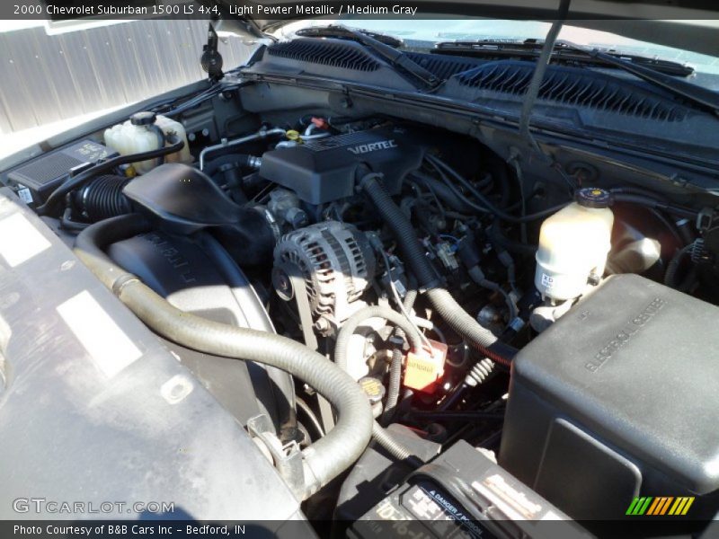Light Pewter Metallic / Medium Gray 2000 Chevrolet Suburban 1500 LS 4x4