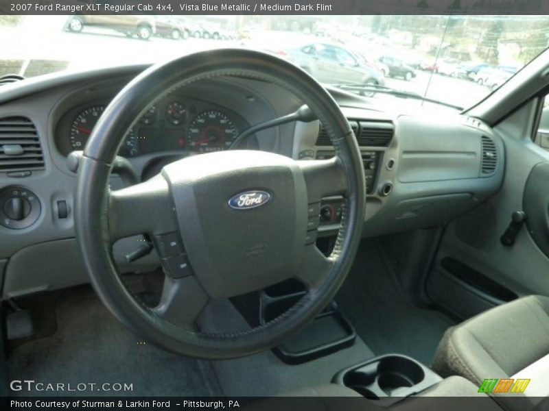 Dashboard of 2007 Ranger XLT Regular Cab 4x4