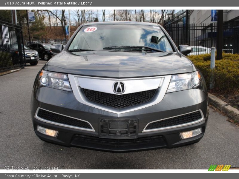 Polished Metal Metallic / Ebony 2010 Acura MDX