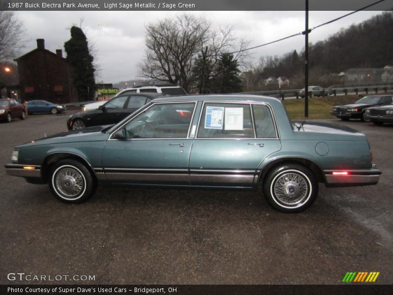  1987 Electra Park Avenue Light Sage Metallic