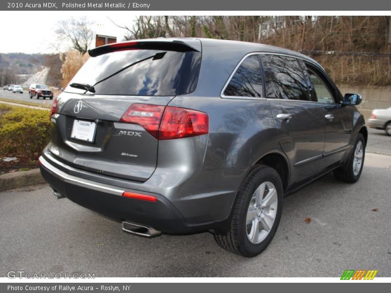 Polished Metal Metallic / Ebony 2010 Acura MDX