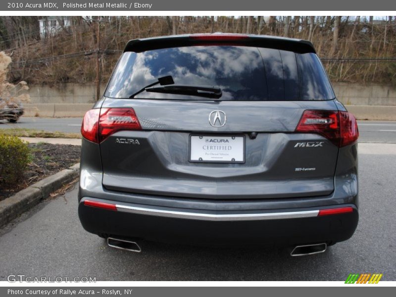 Polished Metal Metallic / Ebony 2010 Acura MDX