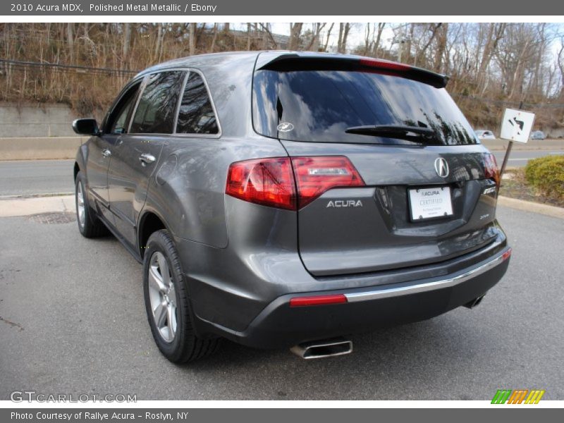 Polished Metal Metallic / Ebony 2010 Acura MDX