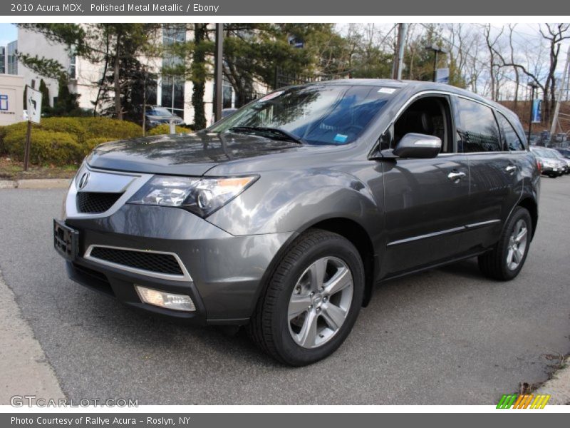 Polished Metal Metallic / Ebony 2010 Acura MDX