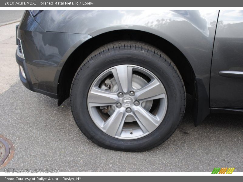 Polished Metal Metallic / Ebony 2010 Acura MDX