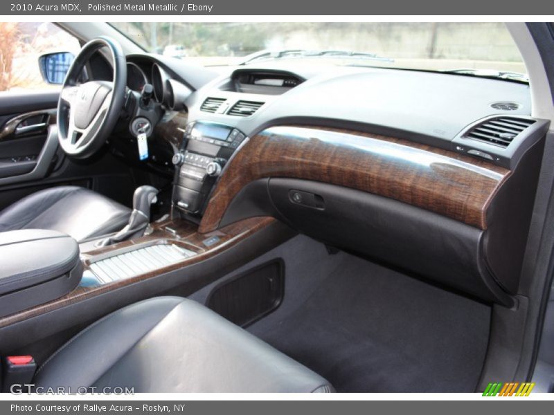 Polished Metal Metallic / Ebony 2010 Acura MDX