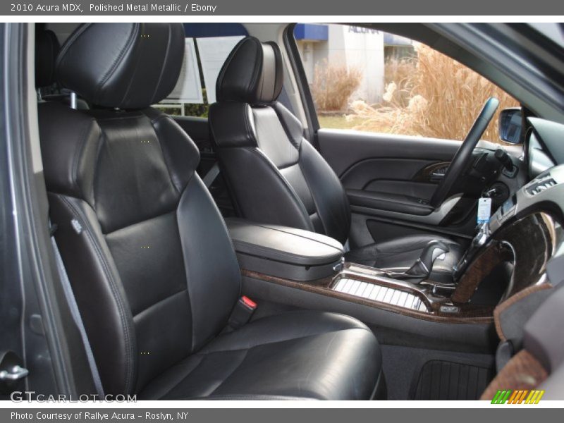 Polished Metal Metallic / Ebony 2010 Acura MDX