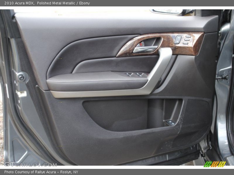 Polished Metal Metallic / Ebony 2010 Acura MDX
