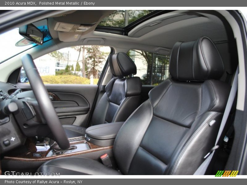 Polished Metal Metallic / Ebony 2010 Acura MDX