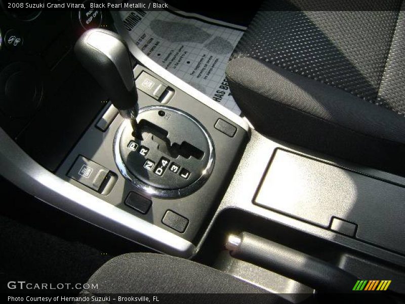 Black Pearl Metallic / Black 2008 Suzuki Grand Vitara
