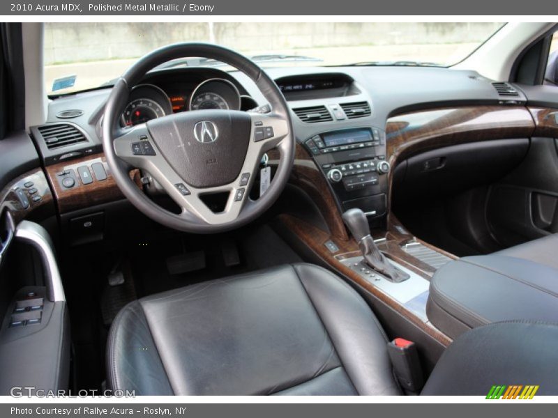 Polished Metal Metallic / Ebony 2010 Acura MDX