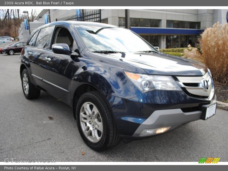 Bali Blue Pearl / Taupe 2009 Acura MDX