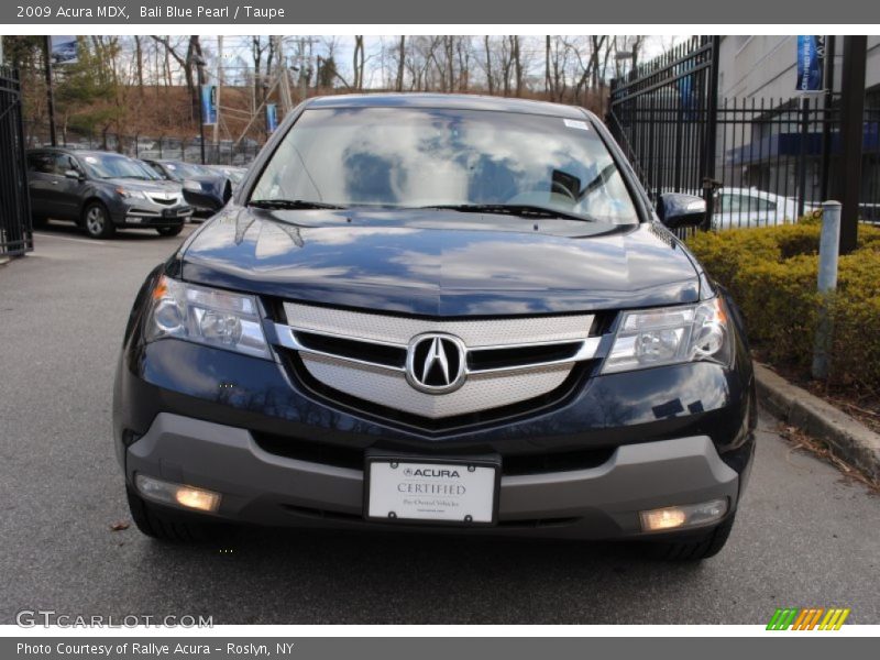Bali Blue Pearl / Taupe 2009 Acura MDX