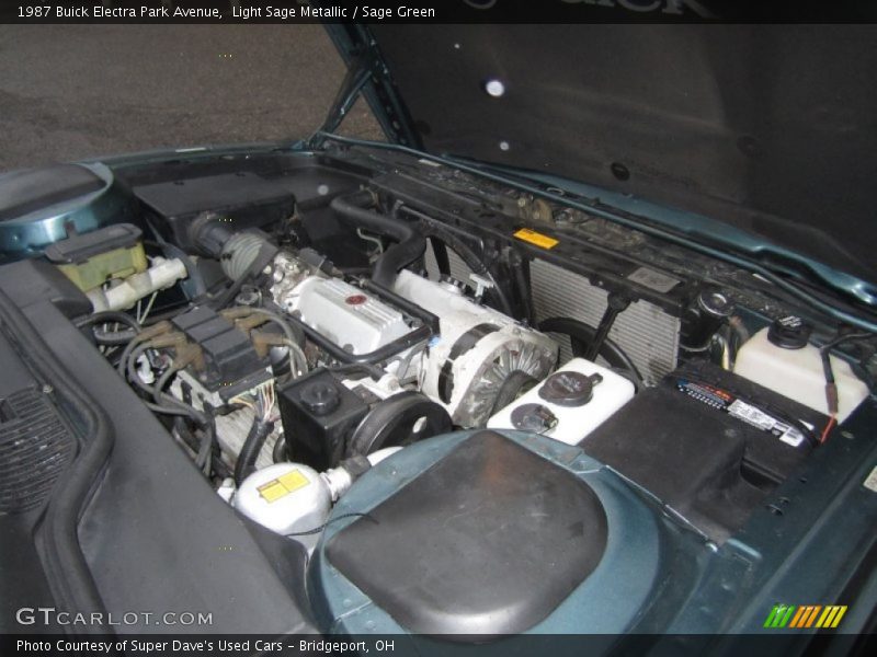  1987 Electra Park Avenue Engine - 3.8 Liter OHV 12-Valve V6