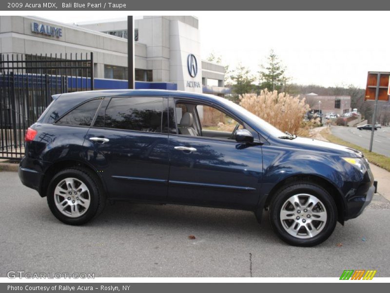 Bali Blue Pearl / Taupe 2009 Acura MDX