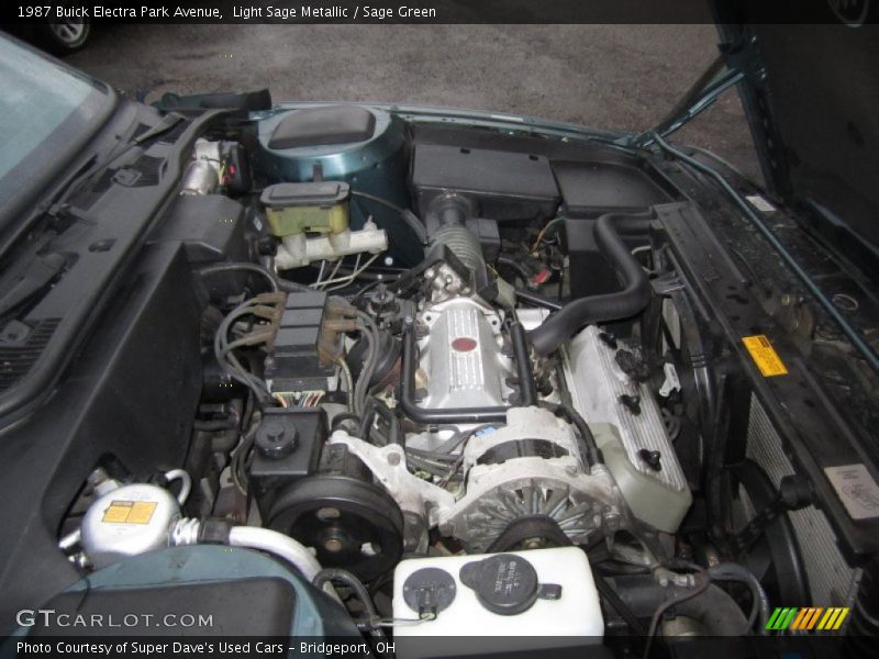  1987 Electra Park Avenue Engine - 3.8 Liter OHV 12-Valve V6