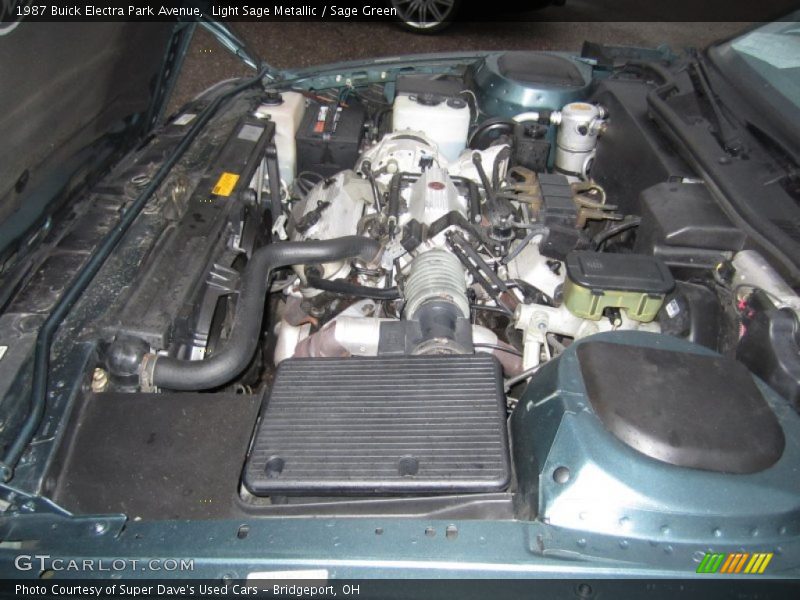  1987 Electra Park Avenue Engine - 3.8 Liter OHV 12-Valve V6