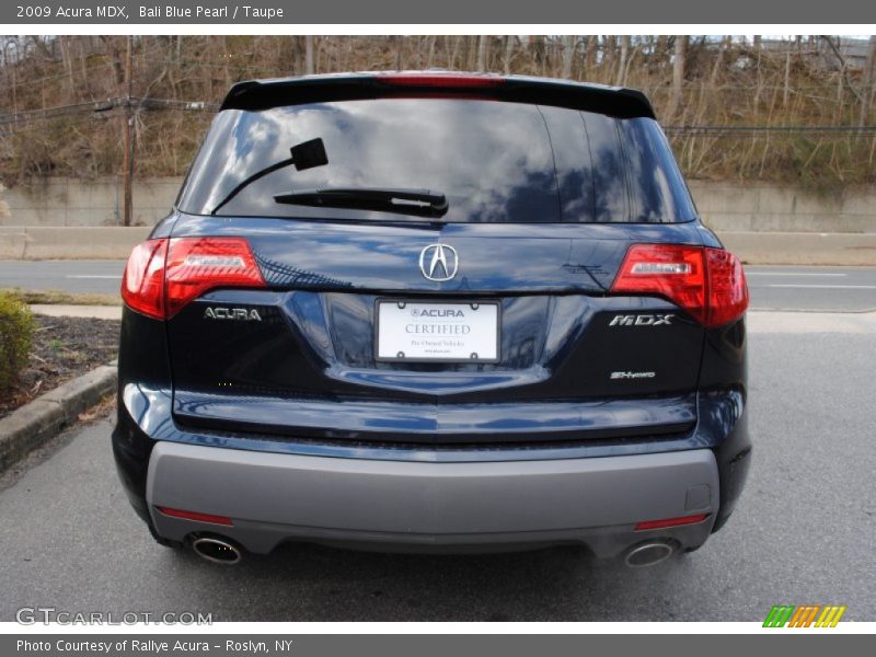 Bali Blue Pearl / Taupe 2009 Acura MDX