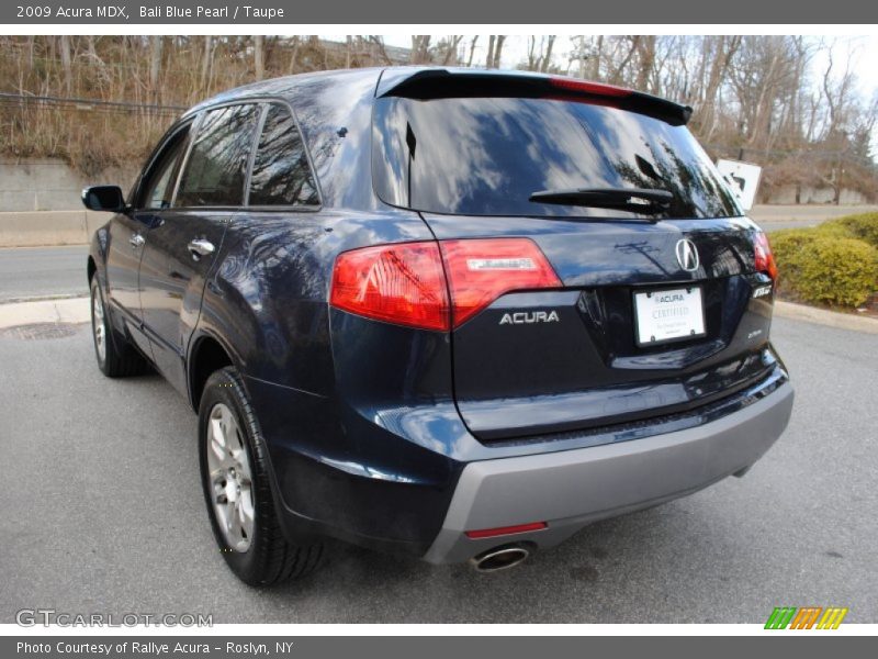 Bali Blue Pearl / Taupe 2009 Acura MDX