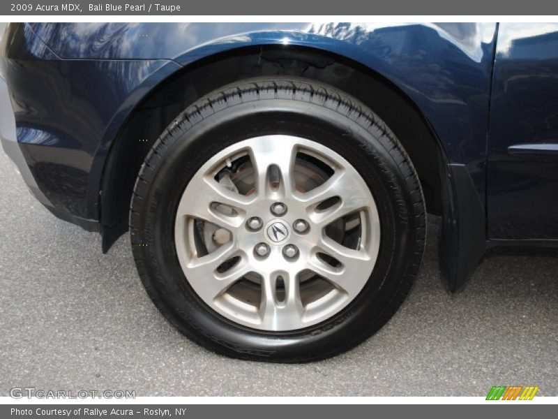 Bali Blue Pearl / Taupe 2009 Acura MDX