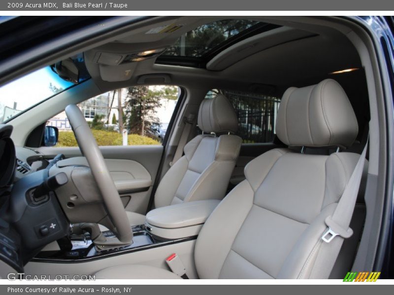 Bali Blue Pearl / Taupe 2009 Acura MDX