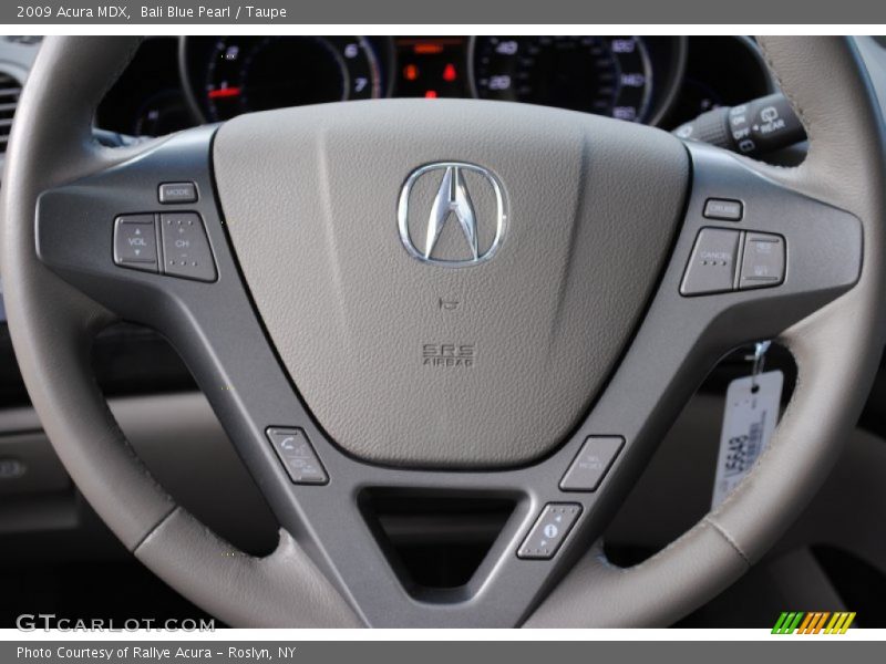 Bali Blue Pearl / Taupe 2009 Acura MDX