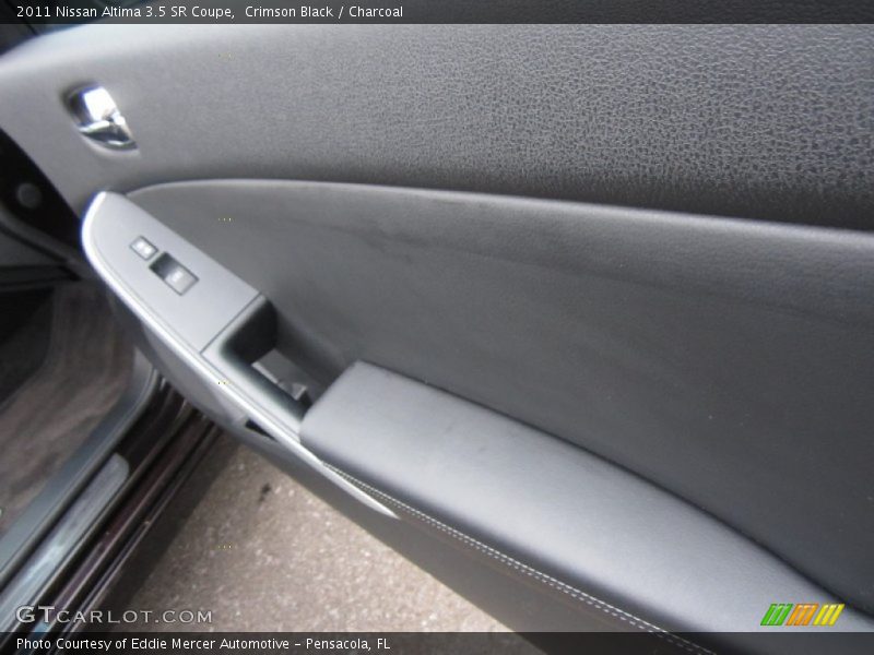 Crimson Black / Charcoal 2011 Nissan Altima 3.5 SR Coupe