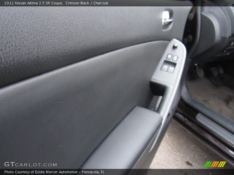 Crimson Black / Charcoal 2011 Nissan Altima 3.5 SR Coupe