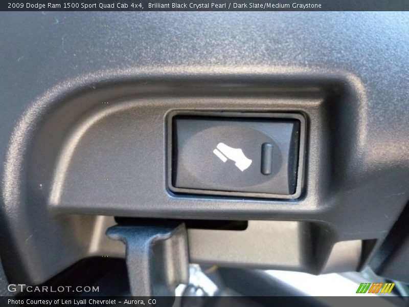 Brilliant Black Crystal Pearl / Dark Slate/Medium Graystone 2009 Dodge Ram 1500 Sport Quad Cab 4x4