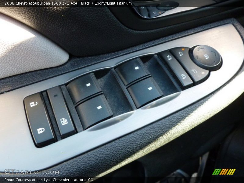 Black / Ebony/Light Titanium 2008 Chevrolet Suburban 1500 Z71 4x4