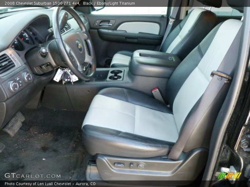 Black / Ebony/Light Titanium 2008 Chevrolet Suburban 1500 Z71 4x4