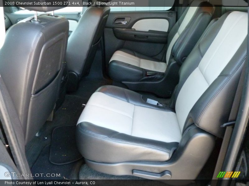 Black / Ebony/Light Titanium 2008 Chevrolet Suburban 1500 Z71 4x4