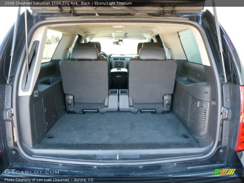 Black / Ebony/Light Titanium 2008 Chevrolet Suburban 1500 Z71 4x4