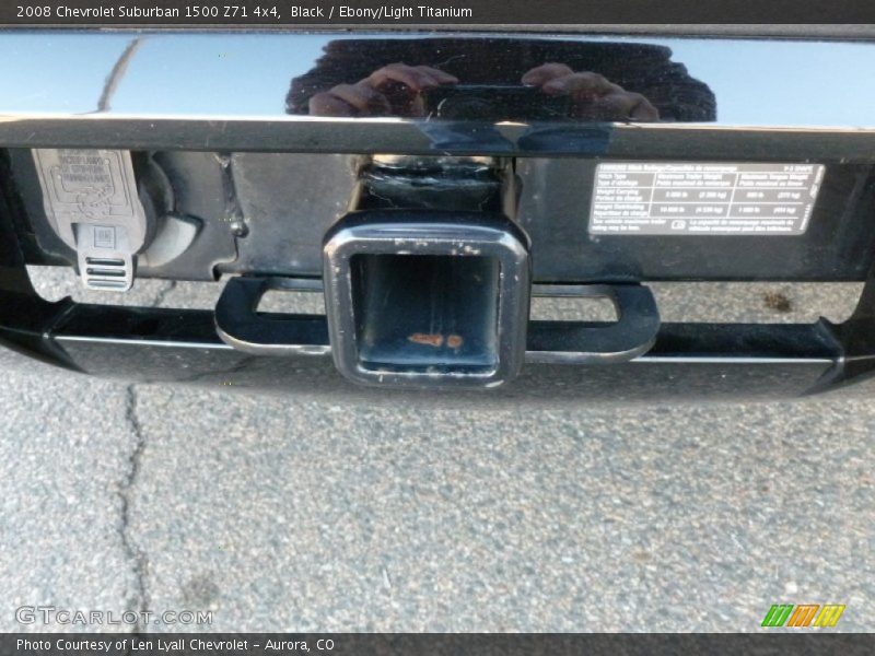 Black / Ebony/Light Titanium 2008 Chevrolet Suburban 1500 Z71 4x4
