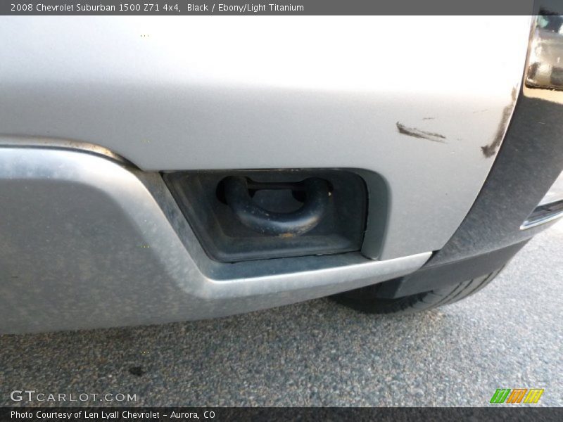 Black / Ebony/Light Titanium 2008 Chevrolet Suburban 1500 Z71 4x4