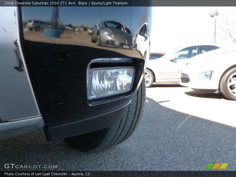Black / Ebony/Light Titanium 2008 Chevrolet Suburban 1500 Z71 4x4