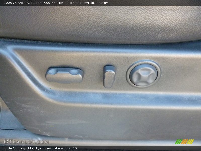 Black / Ebony/Light Titanium 2008 Chevrolet Suburban 1500 Z71 4x4