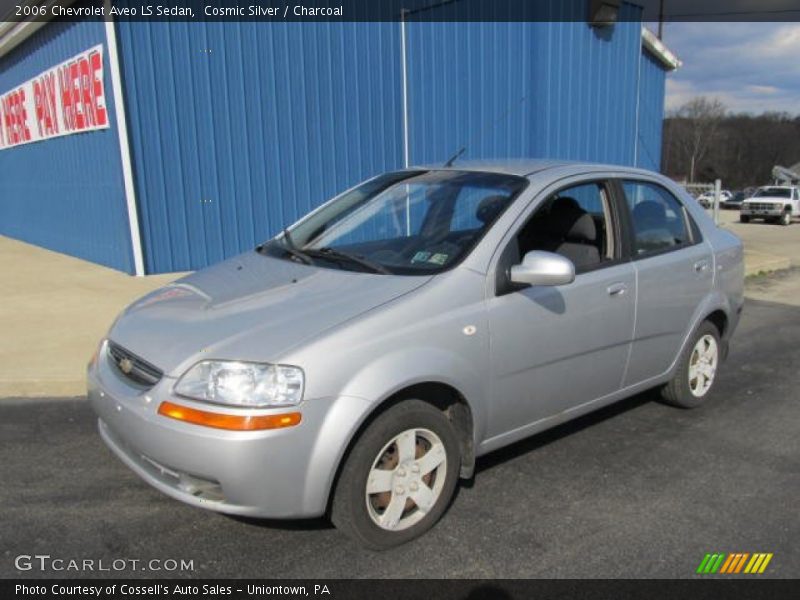 Cosmic Silver / Charcoal 2006 Chevrolet Aveo LS Sedan