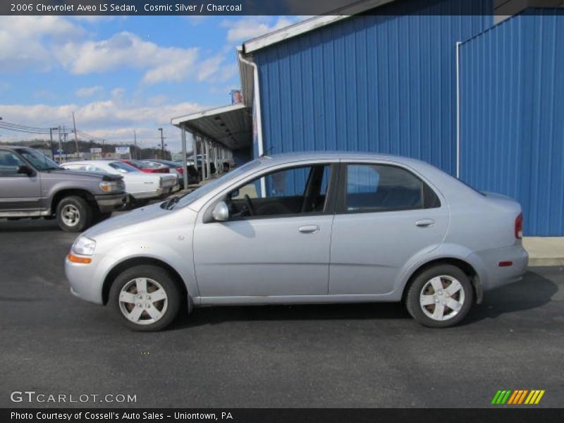 Cosmic Silver / Charcoal 2006 Chevrolet Aveo LS Sedan