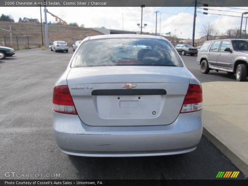 Cosmic Silver / Charcoal 2006 Chevrolet Aveo LS Sedan