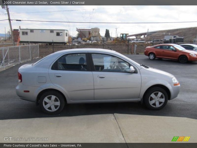 Cosmic Silver / Charcoal 2006 Chevrolet Aveo LS Sedan