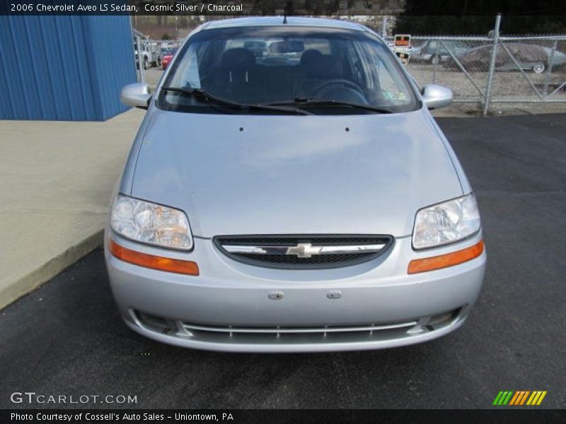 Cosmic Silver / Charcoal 2006 Chevrolet Aveo LS Sedan