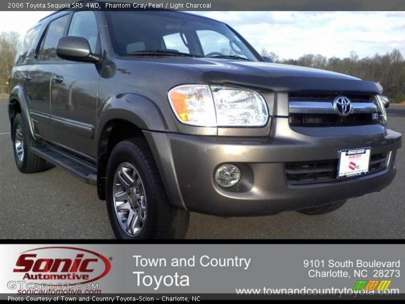 Phantom Gray Pearl / Light Charcoal 2006 Toyota Sequoia SR5 4WD