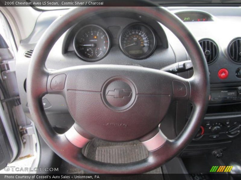 Cosmic Silver / Charcoal 2006 Chevrolet Aveo LS Sedan