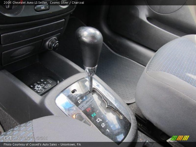 Cosmic Silver / Charcoal 2006 Chevrolet Aveo LS Sedan