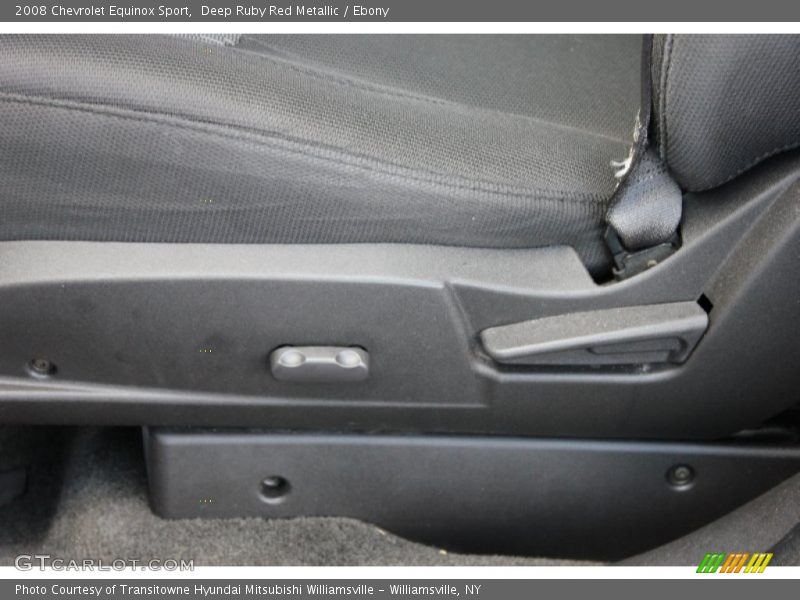 Deep Ruby Red Metallic / Ebony 2008 Chevrolet Equinox Sport