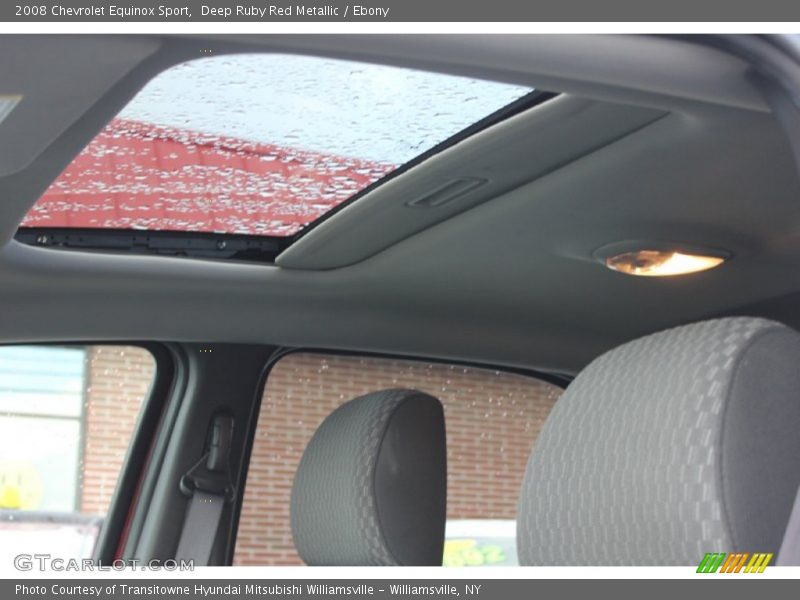 Deep Ruby Red Metallic / Ebony 2008 Chevrolet Equinox Sport