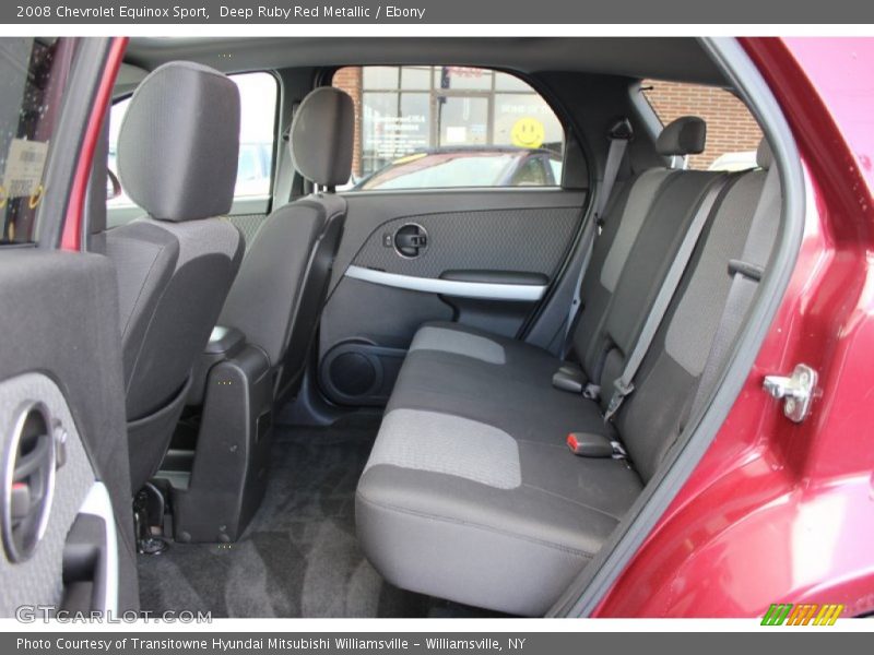 Deep Ruby Red Metallic / Ebony 2008 Chevrolet Equinox Sport