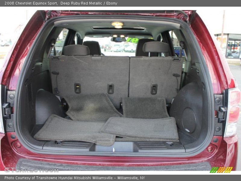 Deep Ruby Red Metallic / Ebony 2008 Chevrolet Equinox Sport